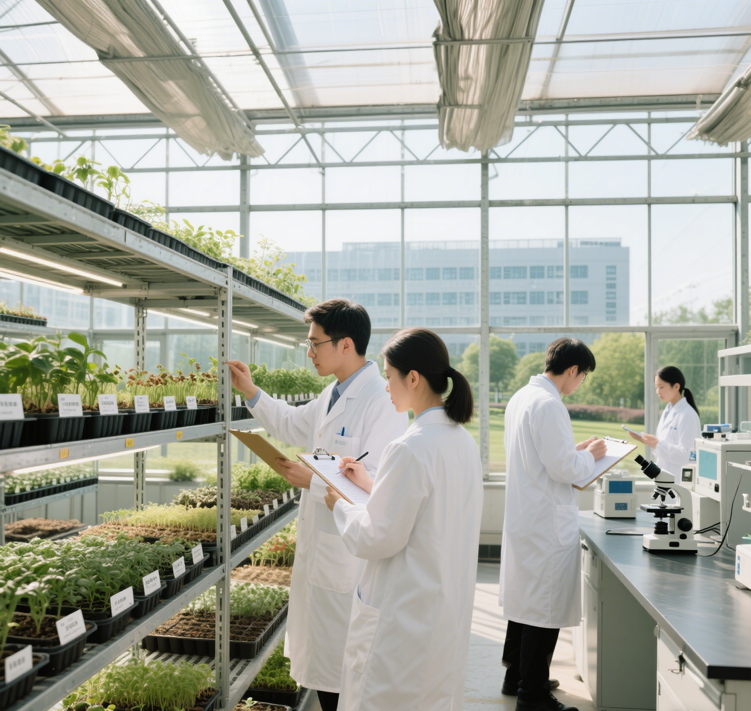 Greenhouse Accessories Series - Research and Seedling Engineering