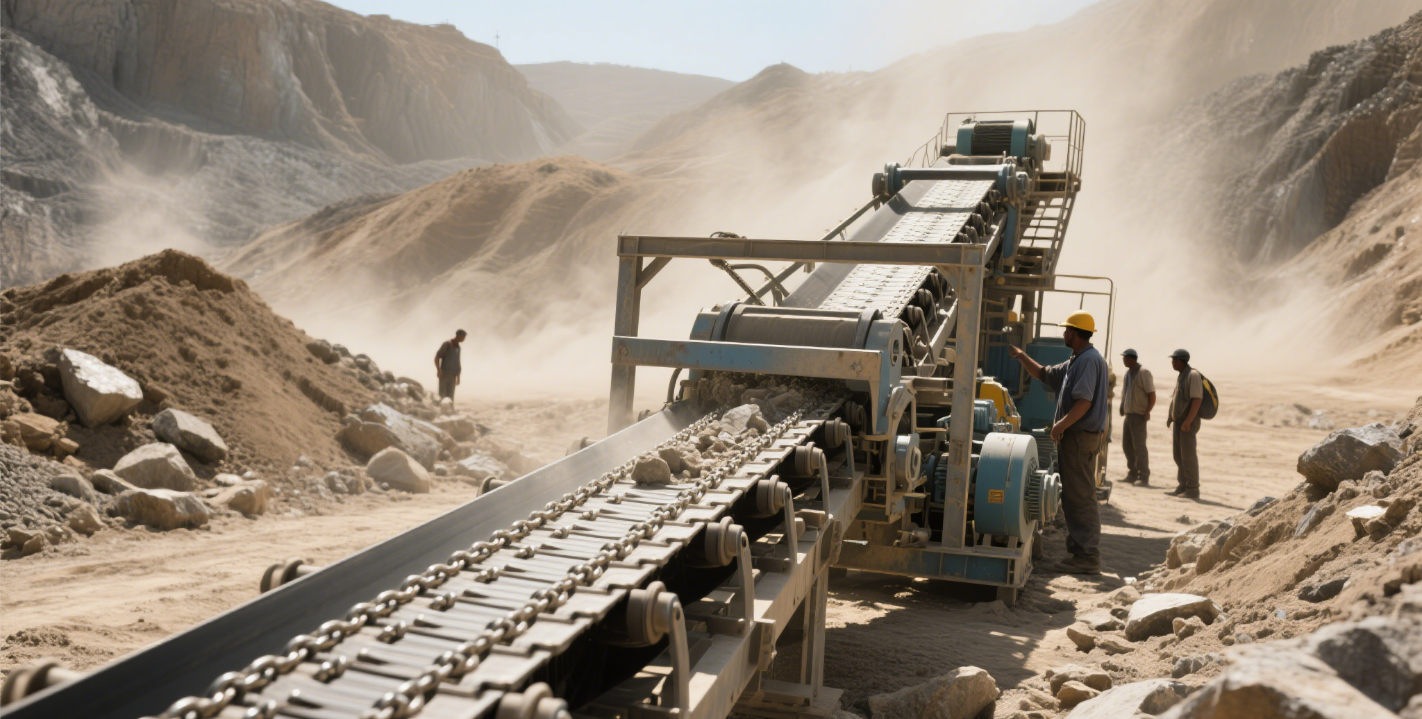 矿山开采与加工领域